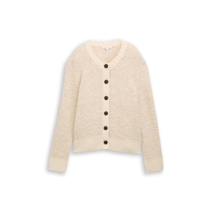 Tom Tailor vest boucle Zand